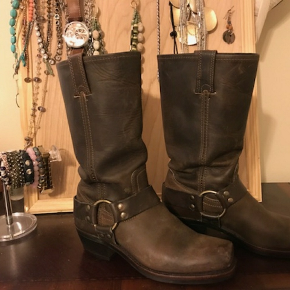 💥SOLD💥Frye Harness Boots Size 7 - Picture 7 of 7
